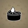 Love Candle #6830