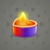Love Candle #687