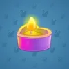 Love Candle #6988