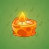 Love Candle #7017