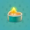 Love Candle #7024