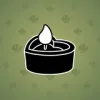 Love Candle #7028
