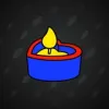Love Candle #7044