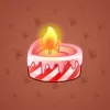 Love Candle #7051