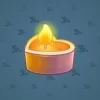 Love Candle #7055