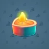 Love Candle #7104