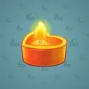 Love Candle #7146