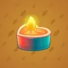Love Candle #7182