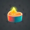 Love Candle #7198