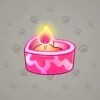 Love Candle #7225