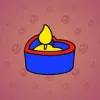 Love Candle #724