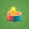 Love Candle #7252