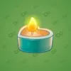Love Candle #7258
