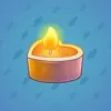Love Candle #7327