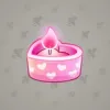 Love Candle #7349