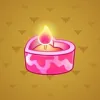 Love Candle #7477