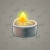 Love Candle #7532
