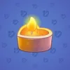 Love Candle #7581