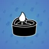 Love Candle #7628