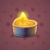 Love Candle #7636