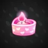 Love Candle #7643