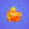 Love Candle #7649