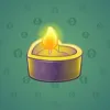 Love Candle #7668