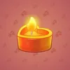 Love Candle #7697