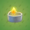 Love Candle #7706