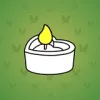 Love Candle #7710