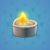Love Candle #7780