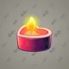 Love Candle #7796