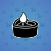 Love Candle #7810