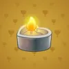 Love Candle #7869