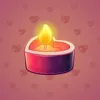 Love Candle #7876