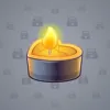 Love Candle #7917