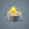 Love Candle #7977