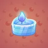 Love Candle #8001