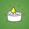 Love Candle #8057