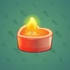 Love Candle #8058