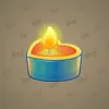 Love Candle #8139