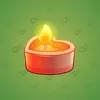 Love Candle #8256