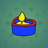 Love Candle #8278