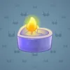 Love Candle #8291