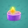 Love Candle #8324