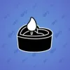 Love Candle #8472