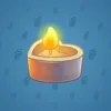 Love Candle #8477