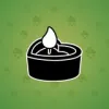 Love Candle #8542