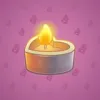 Love Candle #8595