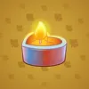 Love Candle #8597